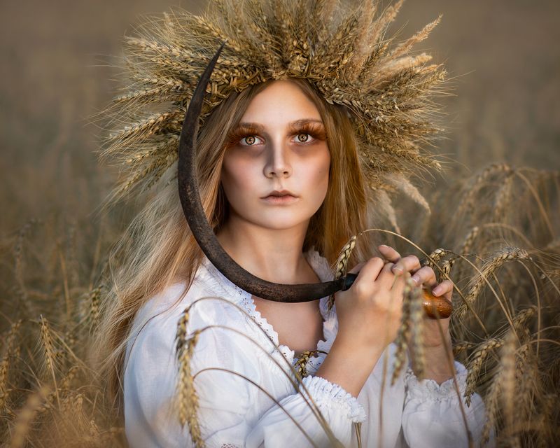 фотограф юлия дюдина, фотограф нижний новгород, арт фотограф,  волшебная фотосессия, полудница Полудницаphoto preview