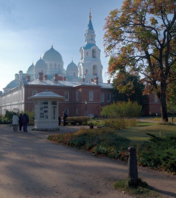 валаам, остров, утро, осеннее, сентябрь, монастырь, мужской, собор, Утро острова Валаамphoto preview