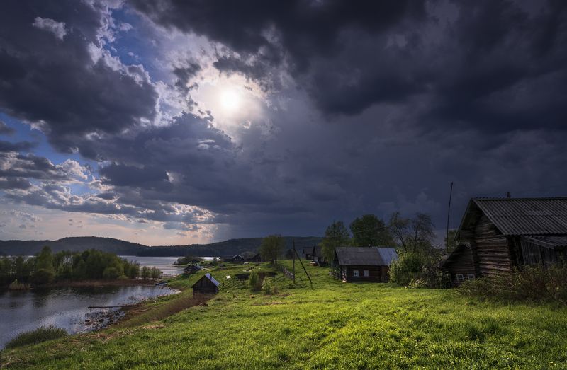 кенозеро, зехнова, май, архангельская область Свет и тьмаphoto preview