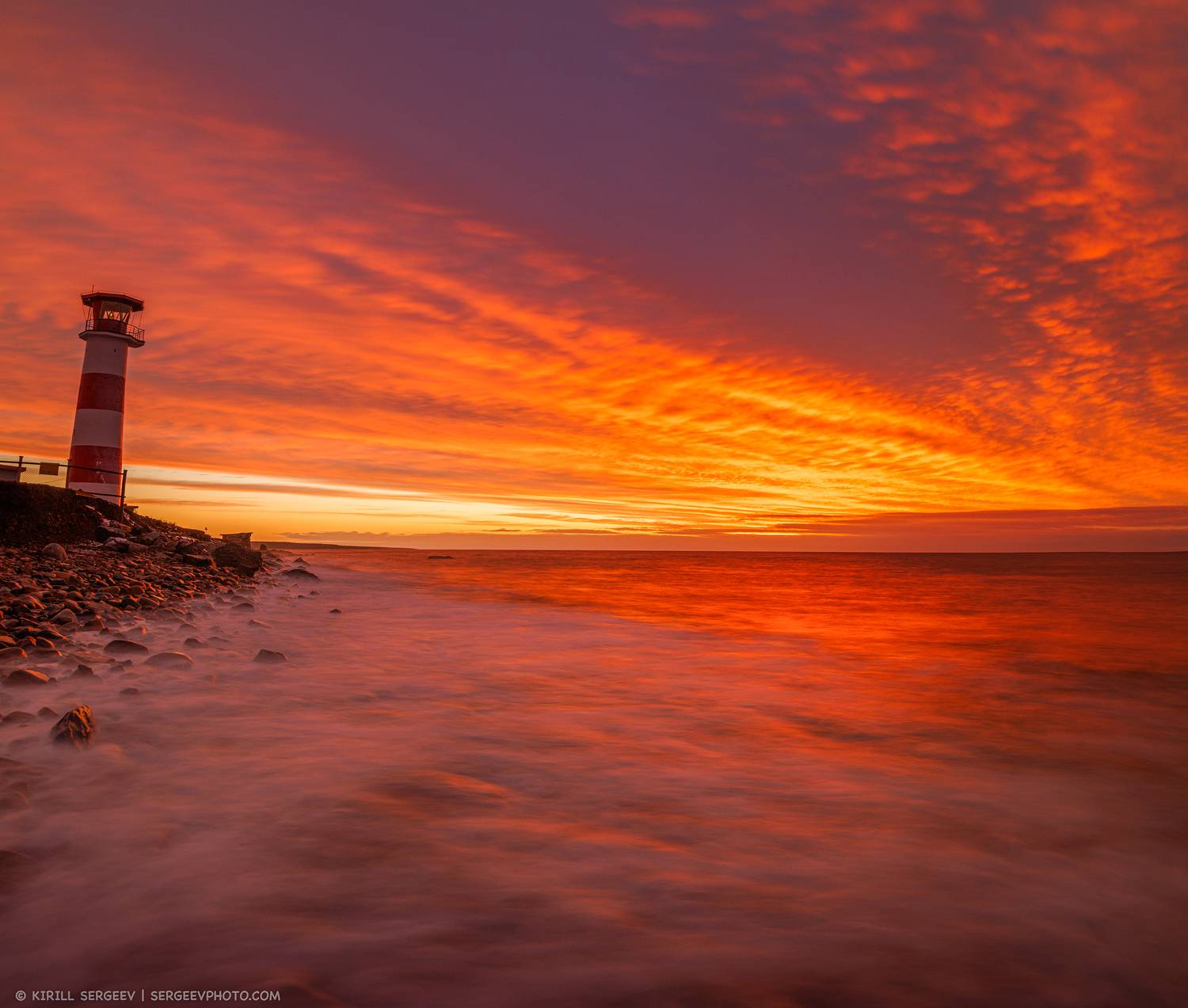 Беломорский рассвет | White Sea Dawn. Автор: Сергеев Кирилл рассвет, маяк, север, арктика, белое море, берег, восход, экспозиция, море, русский север, кольский полуостров, свет, dawn, lighthouse, north, arctic, white sea, coast, sunrise, exposure, sea, russian north, kola peninsula, light, water, Сергеев Кирилл