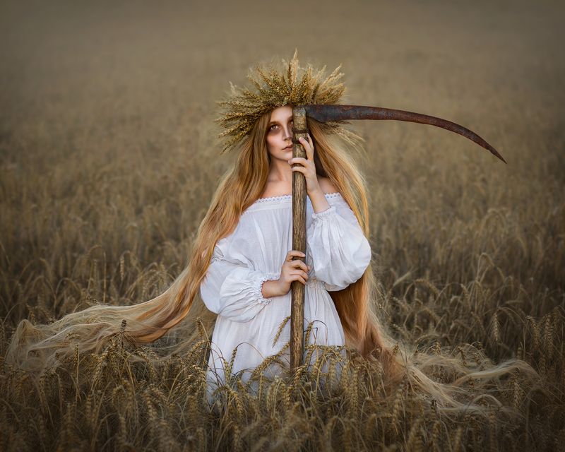 фотограф юлия дюдина, фотограф нижний новгород, арт фотограф,  волшебная фотосессия, полудница Полудницаphoto preview