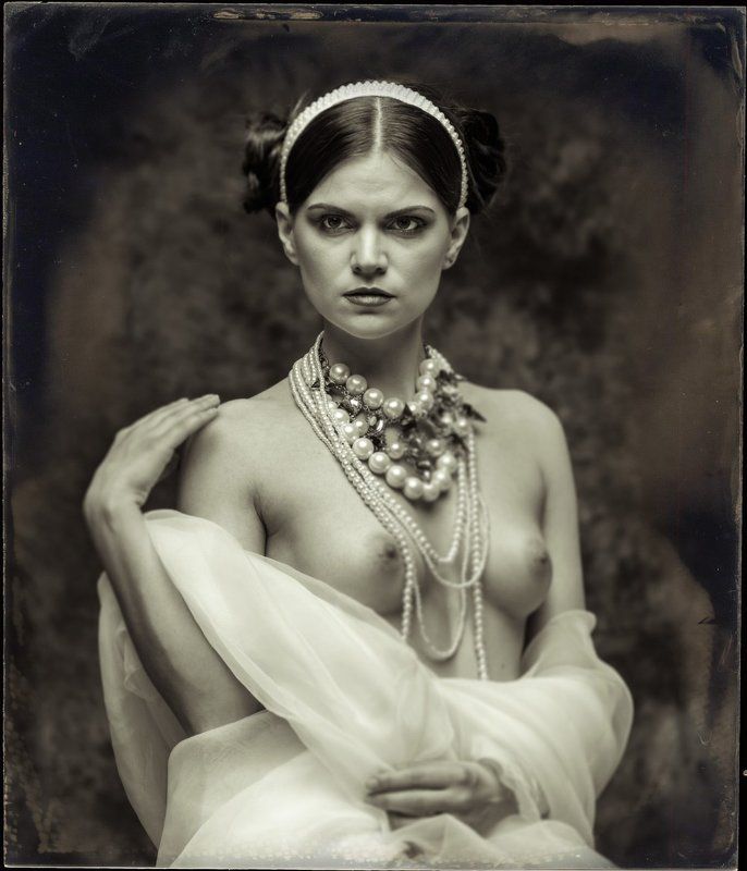 alex vanzetti, nude portrait, fine art,  Judith фото превью