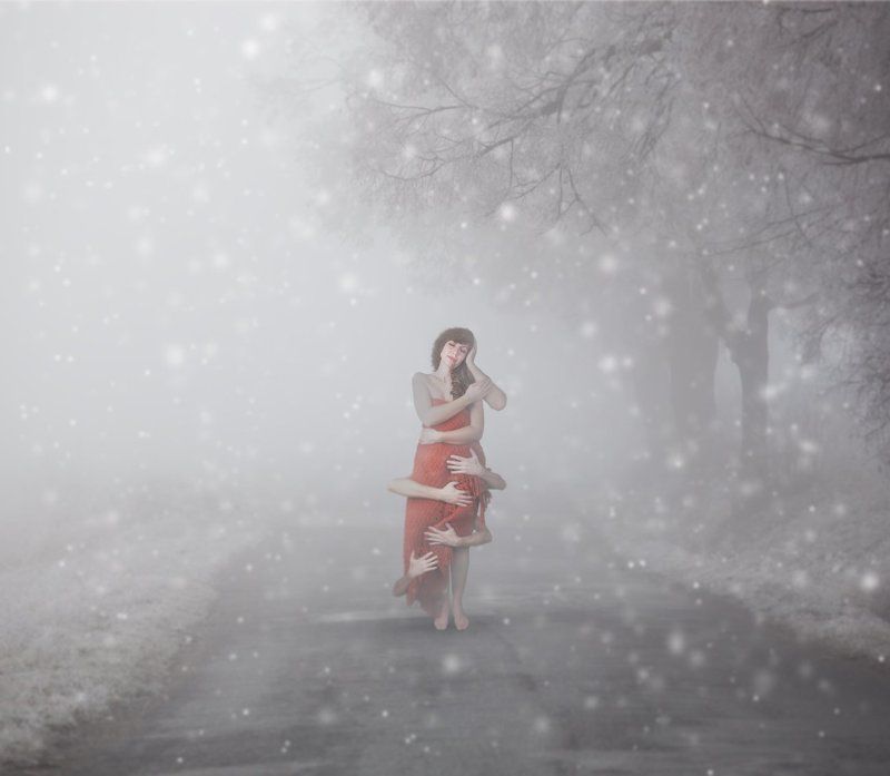 Conceptual, Creative, Mood, Story Long Lonely Winterphoto preview