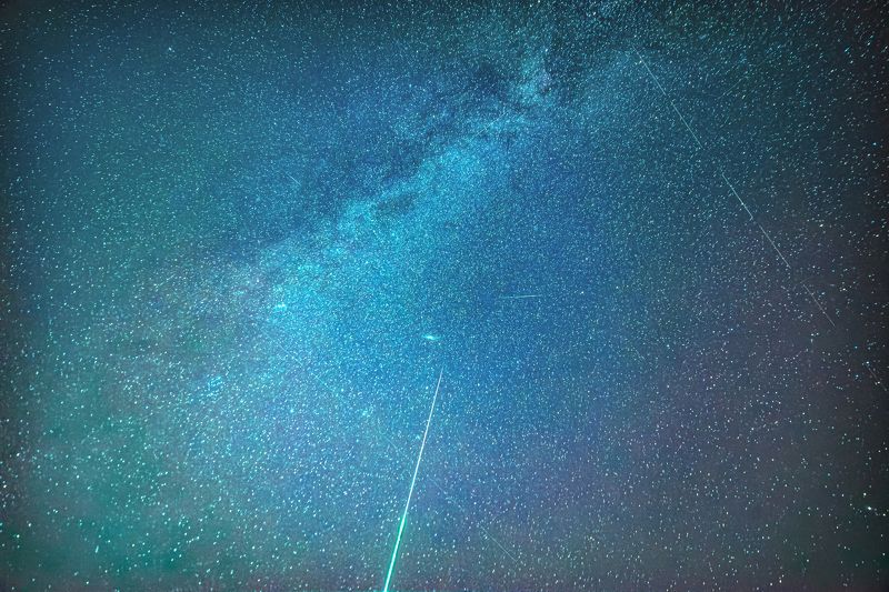 млечный путь, ночь, звезды, северное сияние, milki way, stars, aurora, night, space, deepspace, космос, планеты, planets, метеор, метеорит, астероид, meteor photo preview