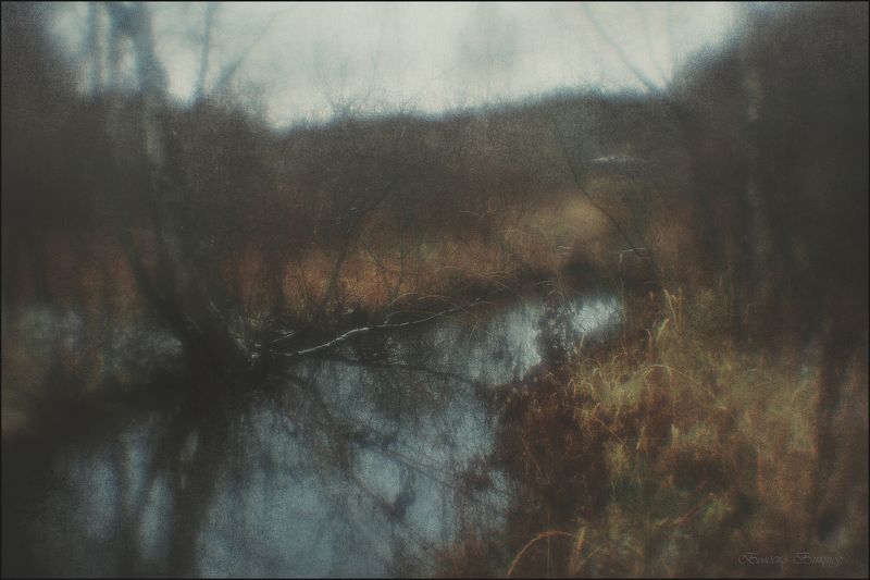 фотопоэзия, монокль, artрhoto, manuallens Прощание с осеньюphoto preview