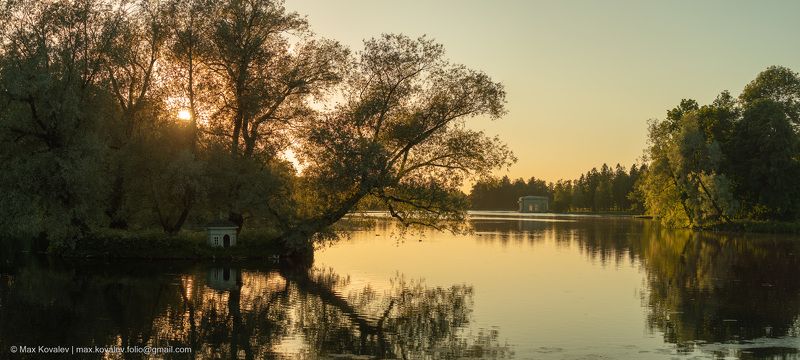 gatchina, leningrad region, russia, island, nature, panorama, schwan, summer, sunset, swan, белое озеро в гатчине, венеры павильон, гатчина, дворцовый парк в гатчине, ленинградская область, россия, закат, лебяжий, лето, остров, панорама, природа Закат в Гатчине с видом на павильон Венерыphoto preview
