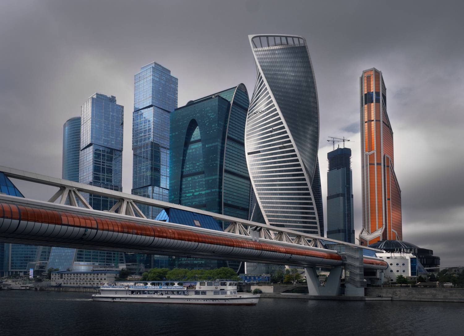 Москва-Сити. Автор: Баранов Олег москва, москва-сити, Баранов Олег