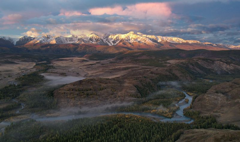 Алтай, Чуя, Курай, Северо-Чуйский хребет Ранним утромphoto preview