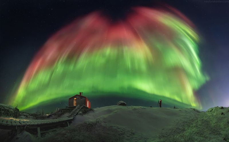 кольский, фототур, яковлевфототур, кандалакша, волосяная, териберка, мурманск, северноесияние, сияние Магия Заполярьяphoto preview