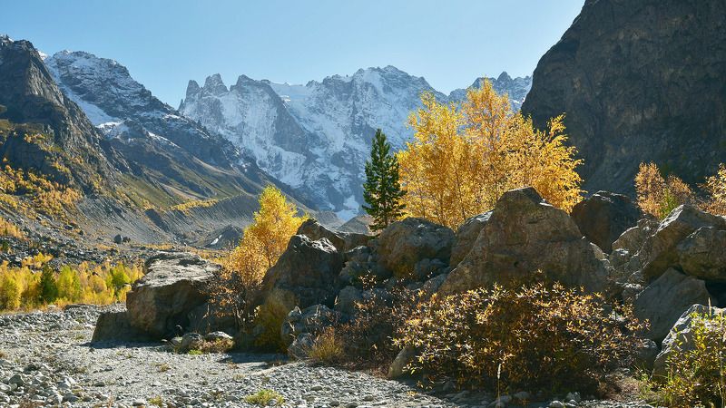 шхельда, кабардино-балкария Осенняя Шхельдаphoto preview
