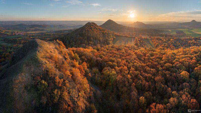 Over Autumn Hillsphoto preview