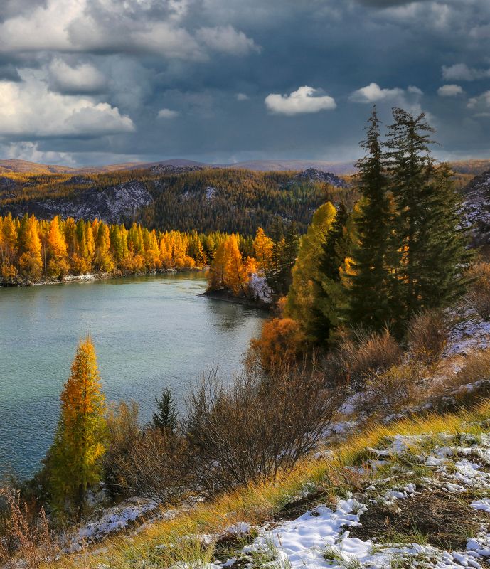 алтай, чуя, горный алтай На берегу Чуиphoto preview