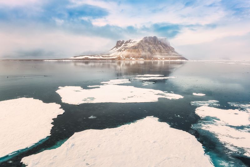 арктика, земля франца-иосифа, остров белл, архангельская область Остров Беллphoto preview