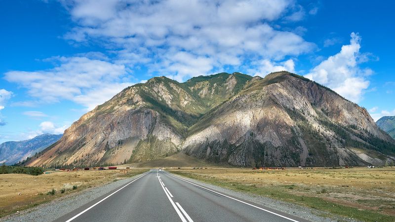пейзаж, лето, горы. Горный Алтай  Красоты Чуйского трактаphoto preview
