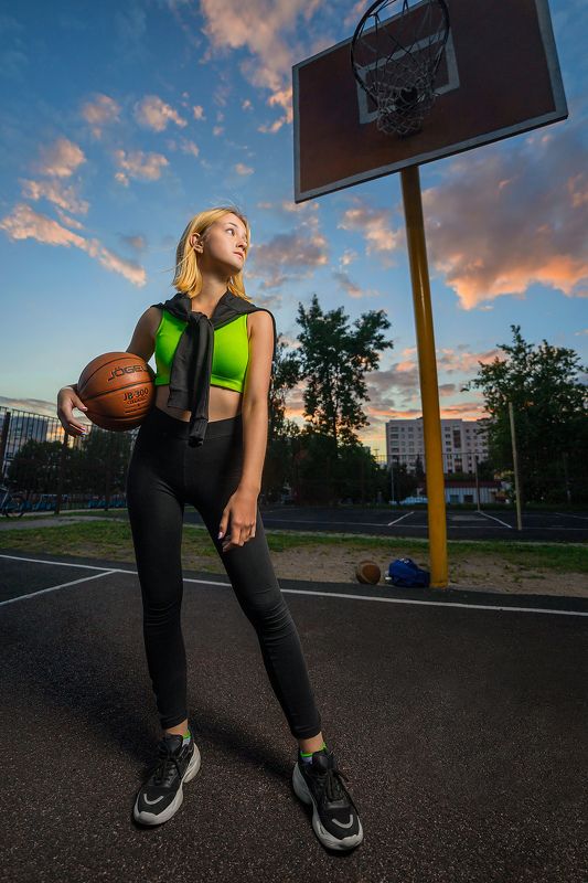 баскетбол, портрет, девушка, спорт Аннаphoto preview