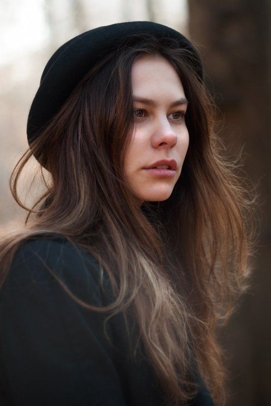 девушка, портрет, шляпа, свет, girl, portrait, light, beauty, hat Катеринаphoto preview