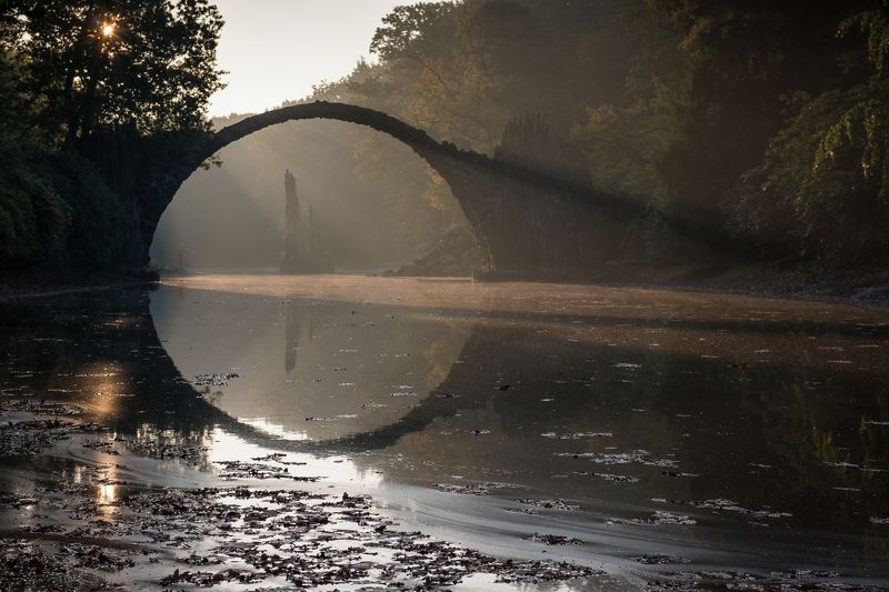 rakotz, devil, rhododendron, park, devils, circle, germany, reflection, bridge, construction Rakotz Bridgephoto preview