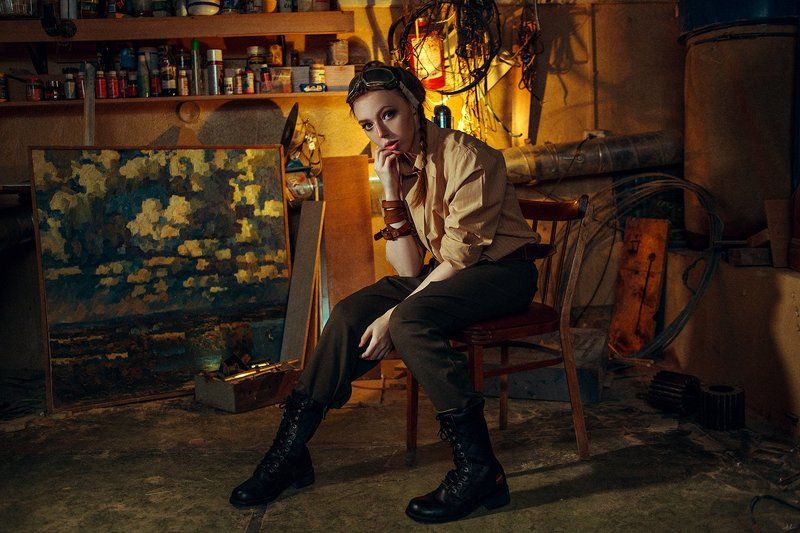 портрет  Олесяphoto preview