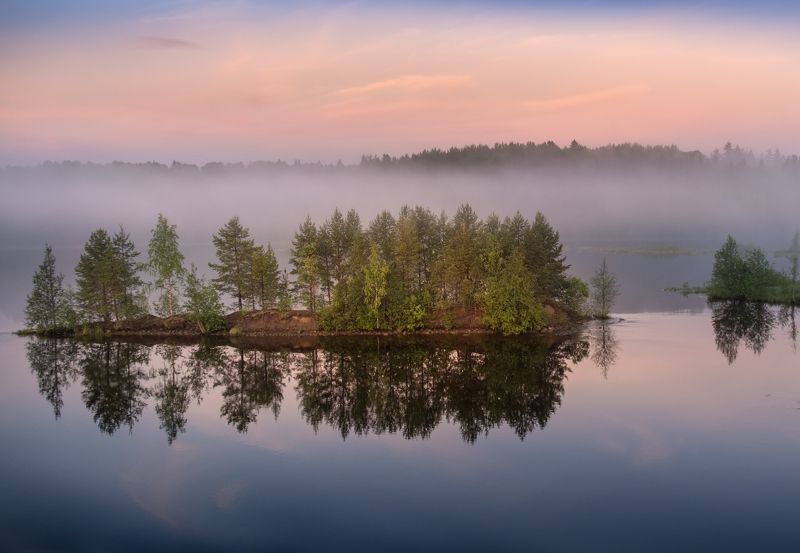 свирь, ленинградская область, нд, russia, русский север, ленобласть нд, туман, туманы, туманы нд, fog Проплывая в тумане...photo preview