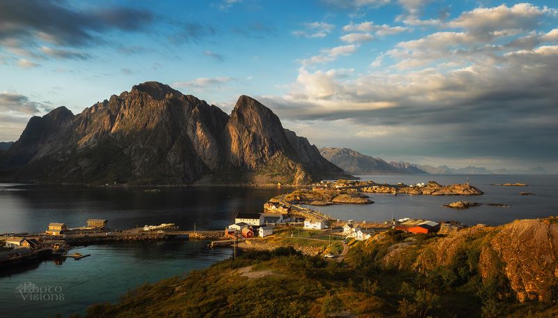 hamnoy,lofoten,norway,norwegian,island,mountains,summer,summertime,sea,shoreline, Hamnoy / Lofotenphoto preview