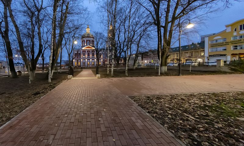 город, утро, собор, киров Спасский собор фото превью