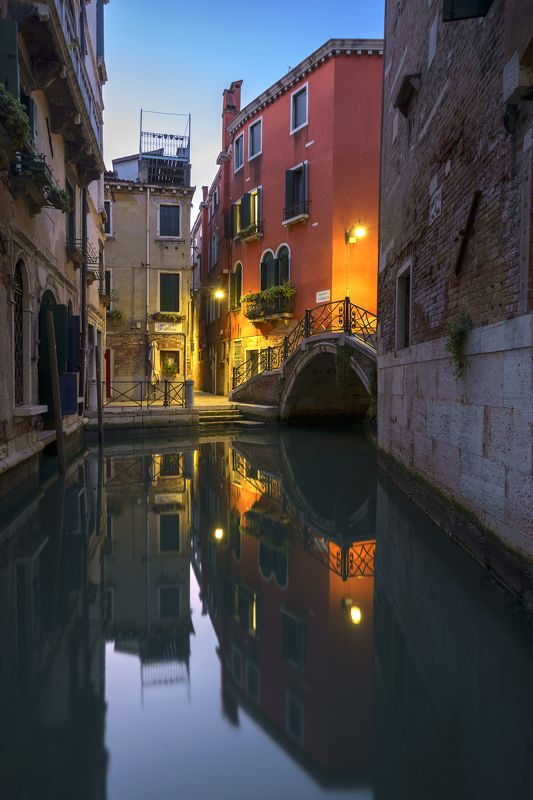 Italy, venice, cityscape, sunrise, sunset, night, Ponte Stortophoto preview