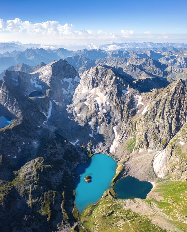 озеро безмолвия, имеретинские озера, имеретинка, кавказ, загедан, загеданские озера, закан, кчр Горные фракталы фото превью