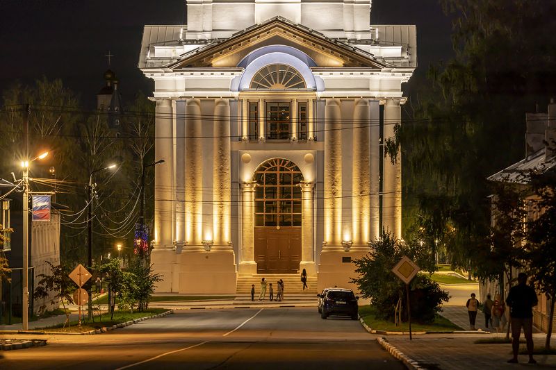 Город Венёв, Тульская область. Колокольня Николаевской церкви.photo preview