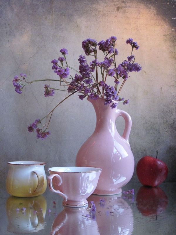 цветы, букет, статица, сухоцвет Статицаphoto preview