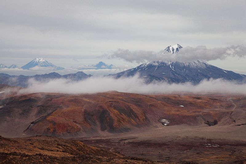камчатка, осень. Птицей белой над Камчаткой проплывая.photo preview