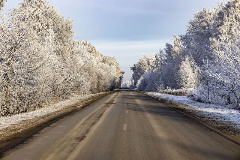 Зимние дорогиphoto preview