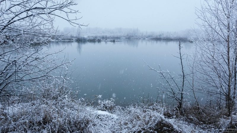 природа, пейзаж, осень, снег, лес, forest, nature, landscape, snow, autumn photo preview