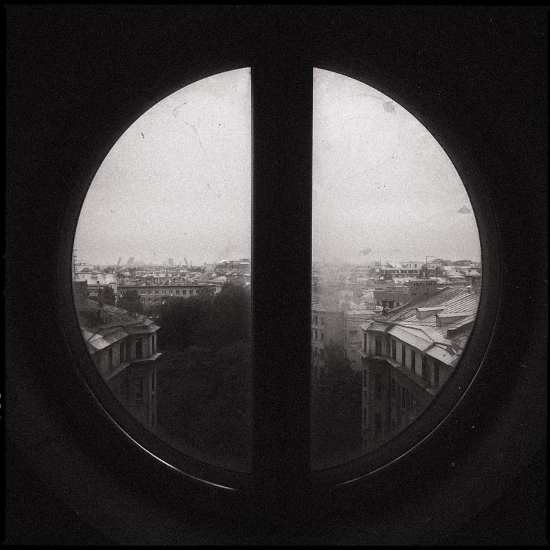 туман, утро, туманное утро, чб, черно белое, репортаж, осень photo preview