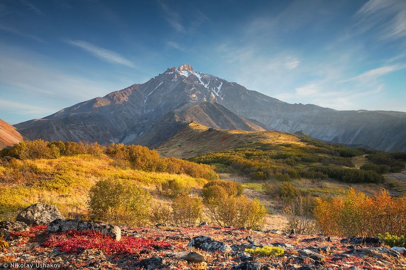 Камчатка, вулканы у подножия Большой Удиныphoto preview