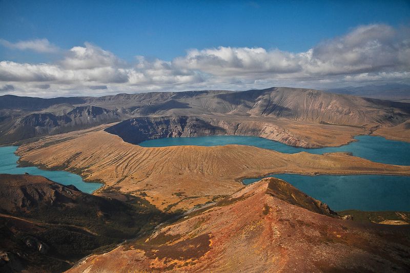 камчатка, вулкан ксудач, кратерное озеро. Камчатка. Кальдера вулкана Ксудач.photo preview