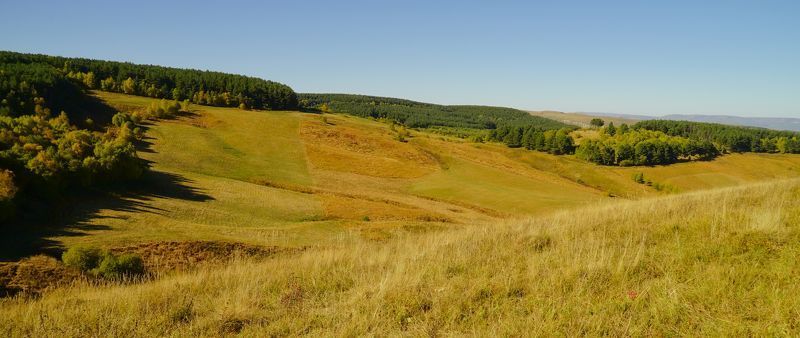 россия, ставропольский край, осень Осенний пейзаж в Ставропольском краеphoto preview