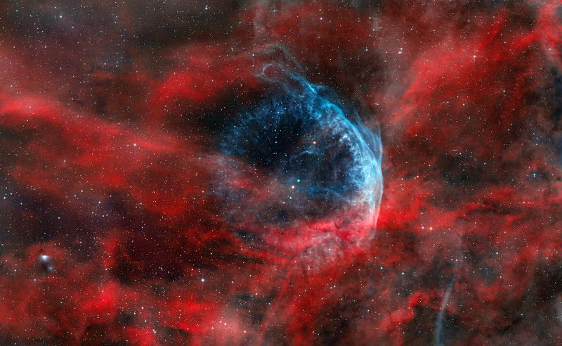 Туманность вокруг звезды Вольфа-Райе W134photo preview