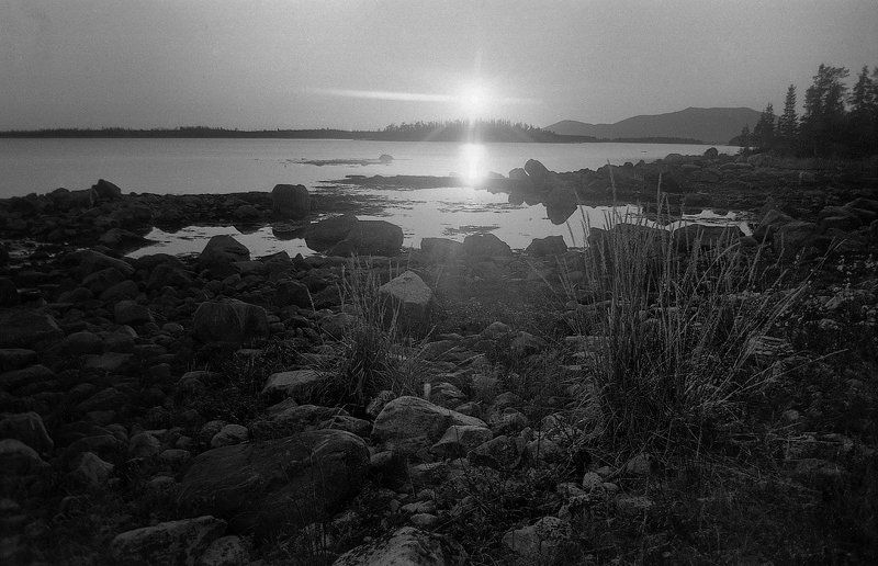 Заполярье, с.Колвица, закат, беломорье, север Беломорье...photo preview