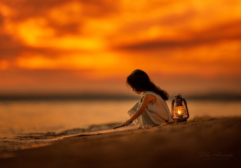 play,lantern,child,childhood,kids,children,calm,copyspace, sand,beach,lovely,water,sea,river My Early Morning...photo preview