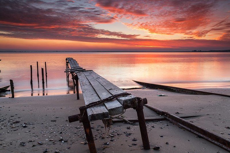 bay, beach, beautiful, black sea, bulgaria, clouds, coast, coastline, fishing pier, landscape, long exposure, nature, nessebar, ocean, outdoors, pier, quay, ravda, sea, seascape, seaside, sky, summer, sun, sunrise, sunset, sunshine, surface, water, waves Beautiful sunset at the Black Sea coastphoto preview