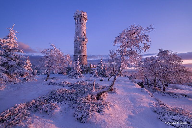 Bohemia, Bohemian Switzerland, Czech, Czech Republic, Děčínský Sněžník, Elbe Sandstone, Elbe Sandstone Mountains, Europe, Ore mountains, Sandstone, Tower, Winter, Winter landscape, awesome, awesome place, beautiful place, beauty, colors, danielrericha, fr Winter towerphoto preview