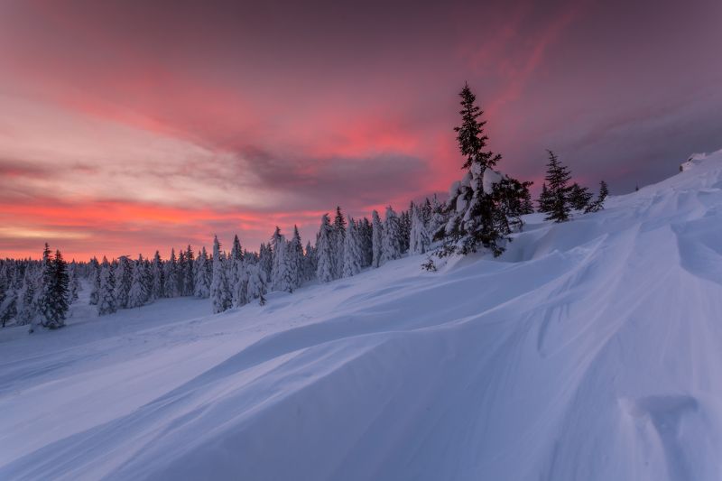 зима, урал, таганай, златоуст, рассвет, t_berg Рассвет на семи ветрах фото превью