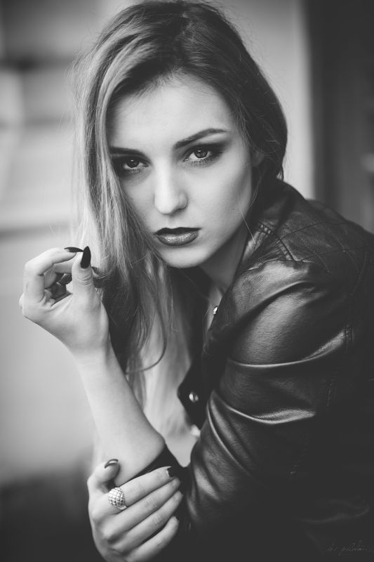 Black and white, Portrait, Woman Sylwiaphoto preview