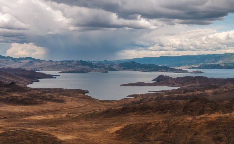 байкал, горы, дикая природа, дикая природа россии, лето, небо, озеро, ольхон, остров, пейзаж, природа, сибирь На сопке Ольхонаphoto preview