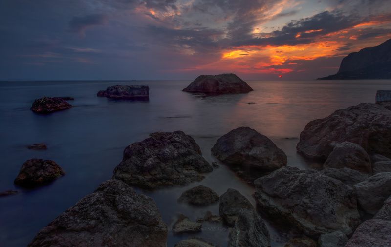 крым, севастополь, пейзаж, seascape, шторм, ласпи, crimea, landscape,  длинная выдержка, морской пейзаж У моряphoto preview