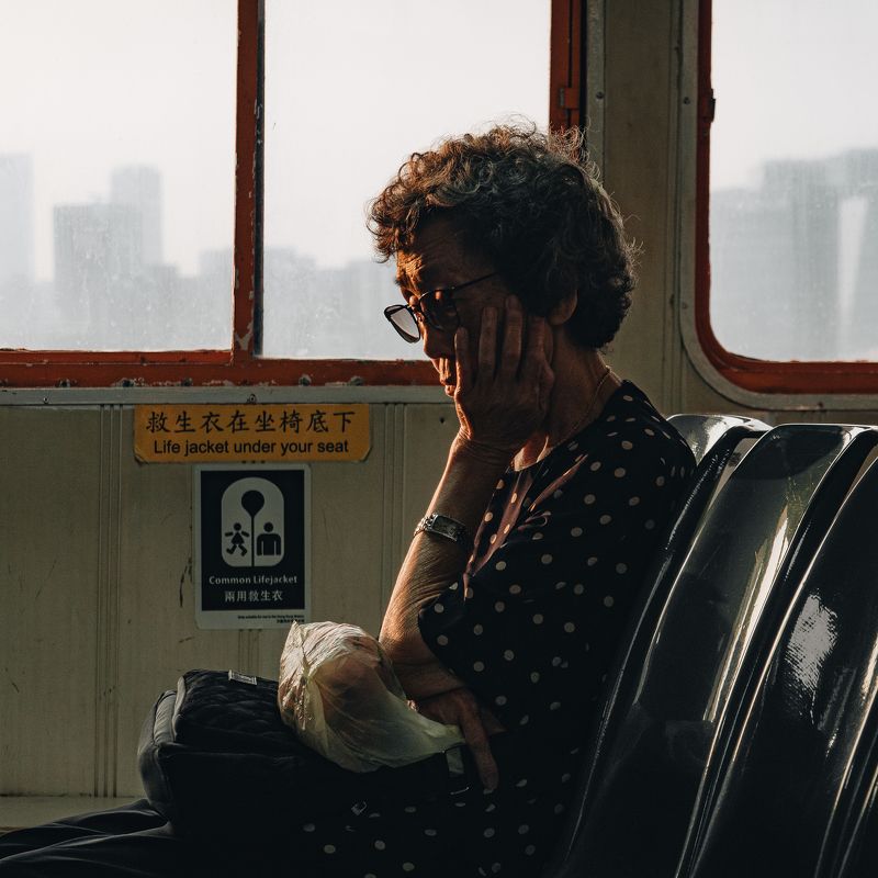 Woman, long day,  after a long dayphoto preview