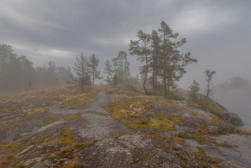 ладога, шхеры, карелия, ладожскиешхеры Мрачная и таинственная Ладогаphoto preview