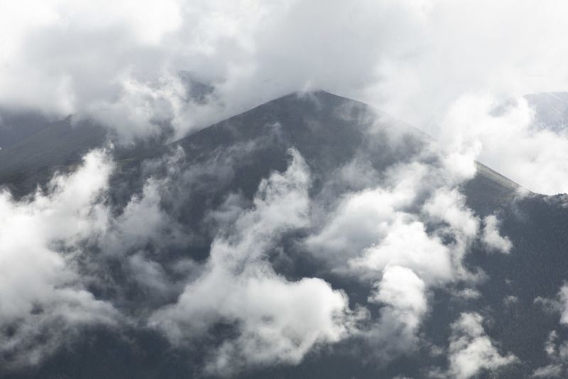 Горы, туман, Алтай Алтайphoto preview