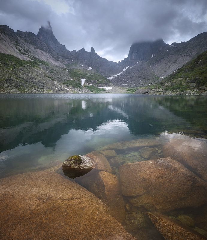 ергаки, сибирь, лето в горах, горы, озеро, красноярский край, природный парк Озеро Горных Духовphoto preview