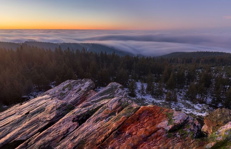 inverse, morning, mountain, landscape Inverse Morning in the Mountainphoto preview